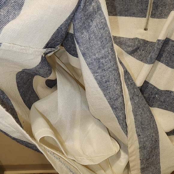 One ❤️ Clothing  Los Angeles Stripes 100% Cotton  Mini dress Size M - Picture 10 of 11